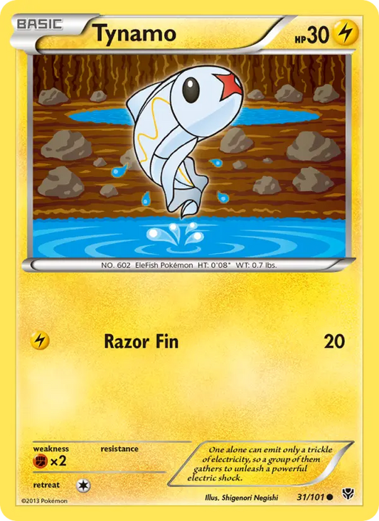Tynamo 31 Plasma Blast Pokesingles