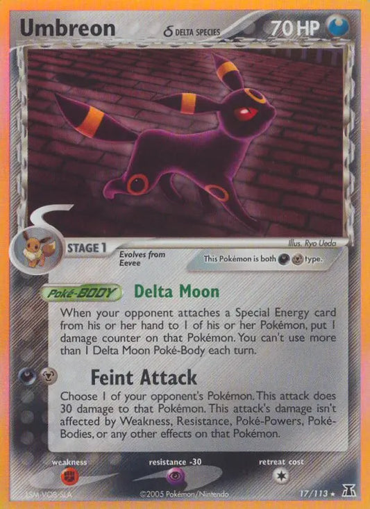 Umbreon δ 17 Delta Species Pokesingles
