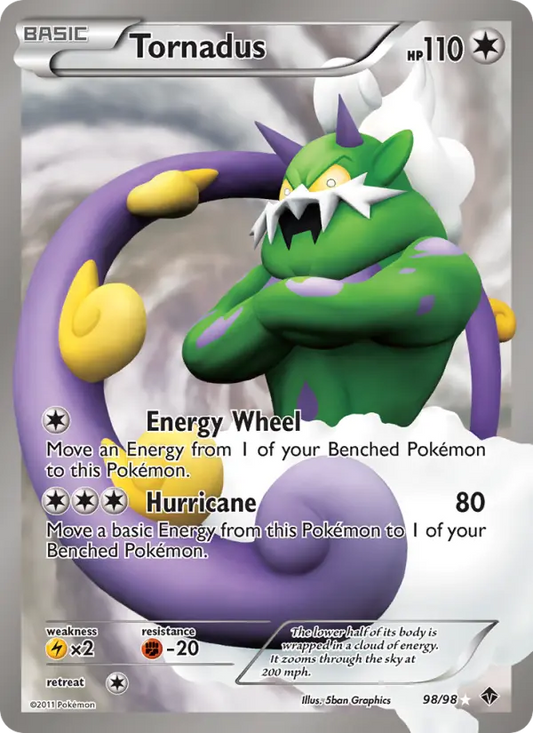 Tornadus 98 Emerging Powers Pokesingles