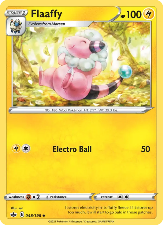 Flaaffy 48 Chilling Reign Pokesingles