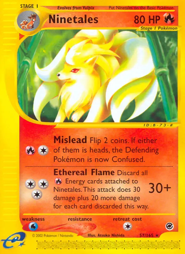 Ninetales 57 Expedition Base Set Pokesingles