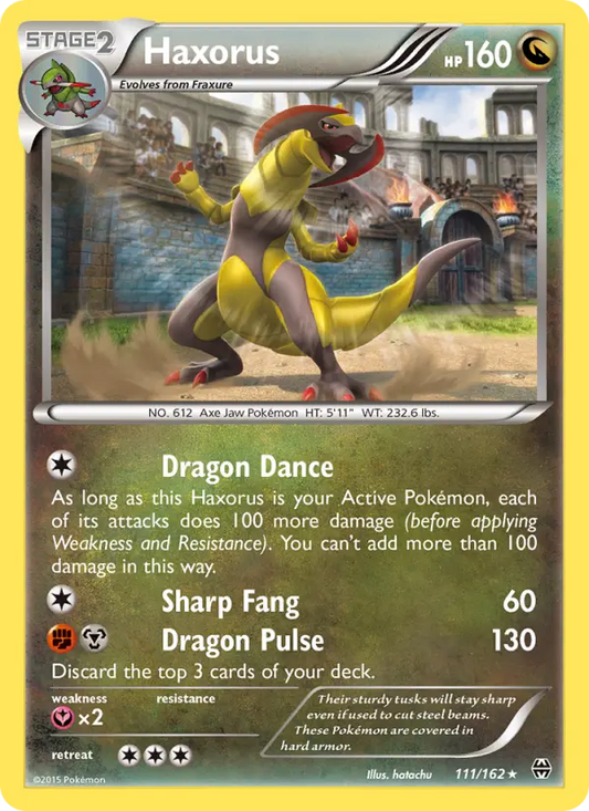 Haxorus 111 BREAKthrough Pokesingles