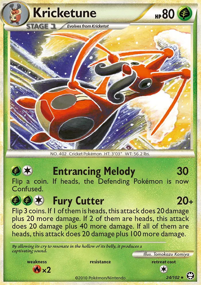 Kricketune 24 Triumphant Pokesingles