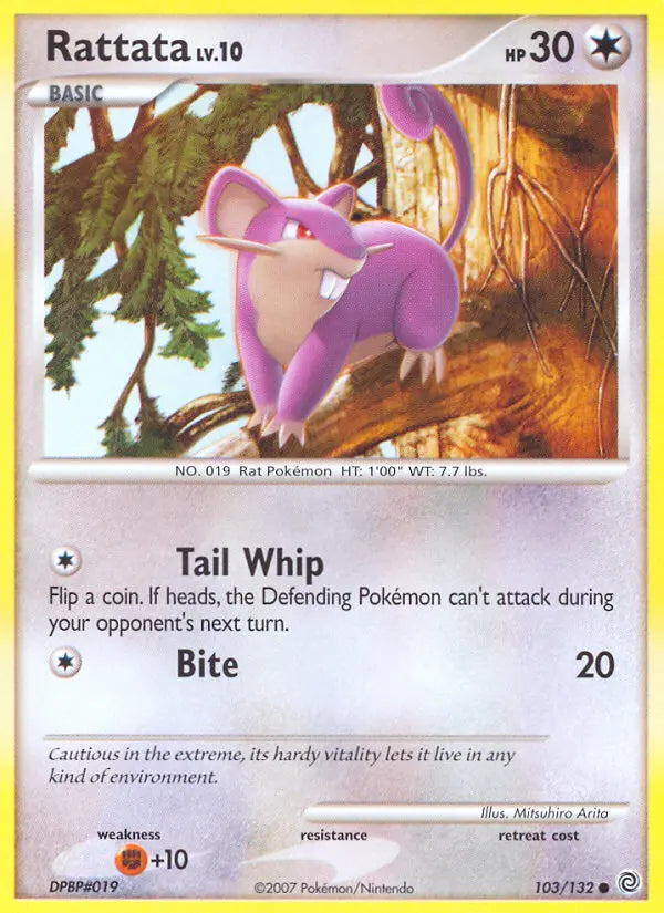 Rattata 103 Secret Wonders Pokesingles