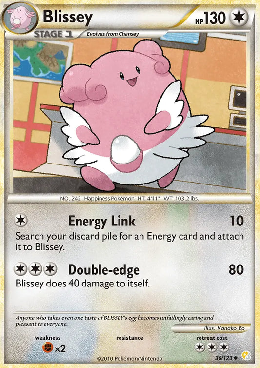 Blissey 36 HeartGold SoulSilver Pokesingles