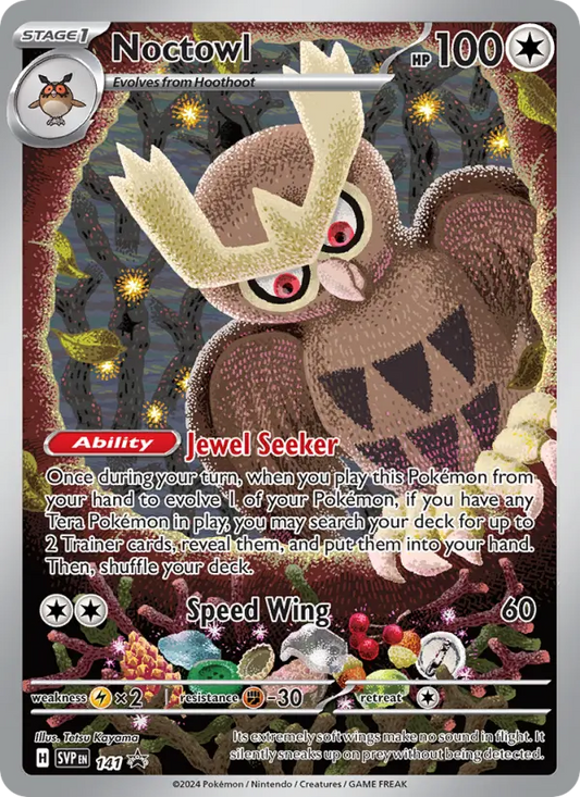 Noctowl 141 SVP Black Star Promos Pokesingles