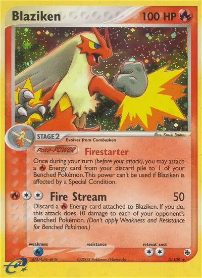 Blaziken 3 Ruby & Sapphire Pokesingles