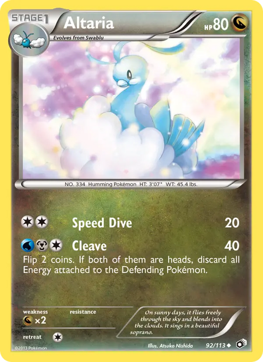 Altaria 92 Legendary Treasures Pokesingles