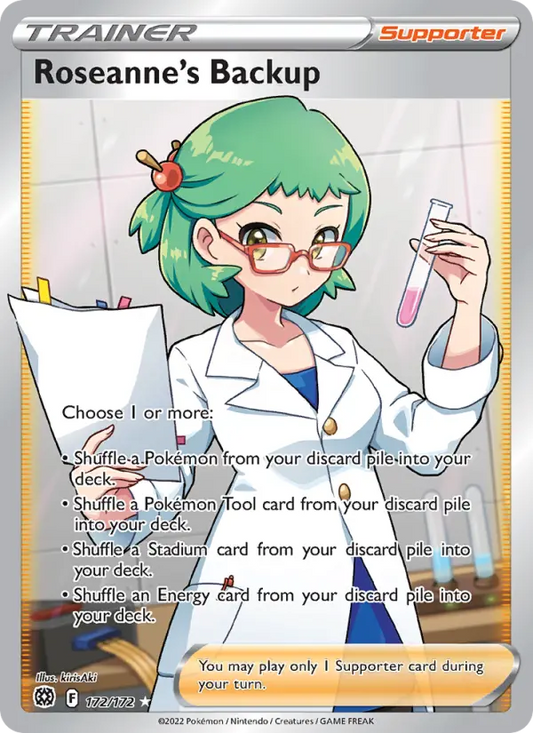 Roseanne's Backup 172 Brilliant Stars Pokesingles