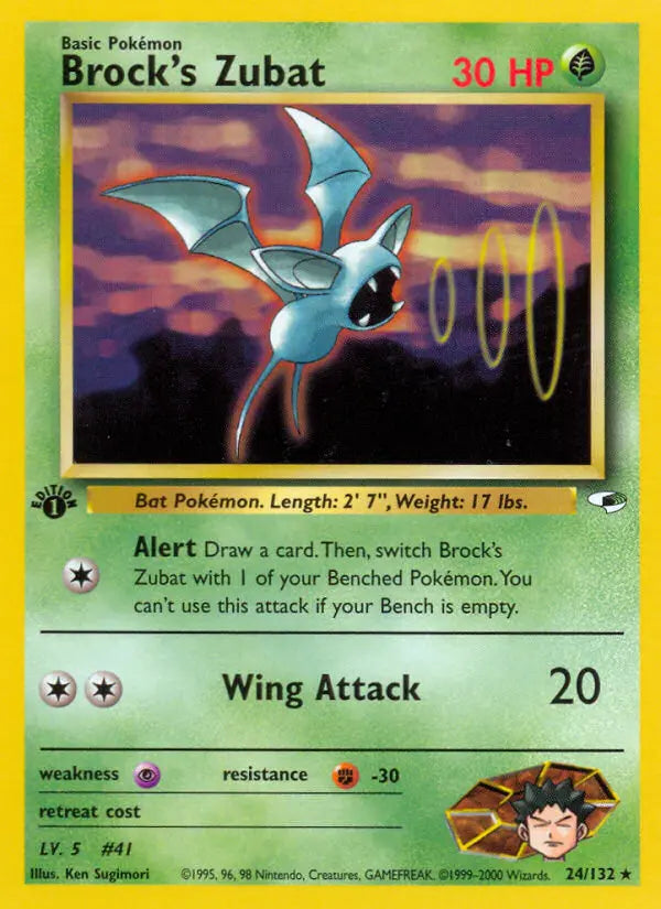 Brock's Zubat 24 Gym Heroes Pokesingles