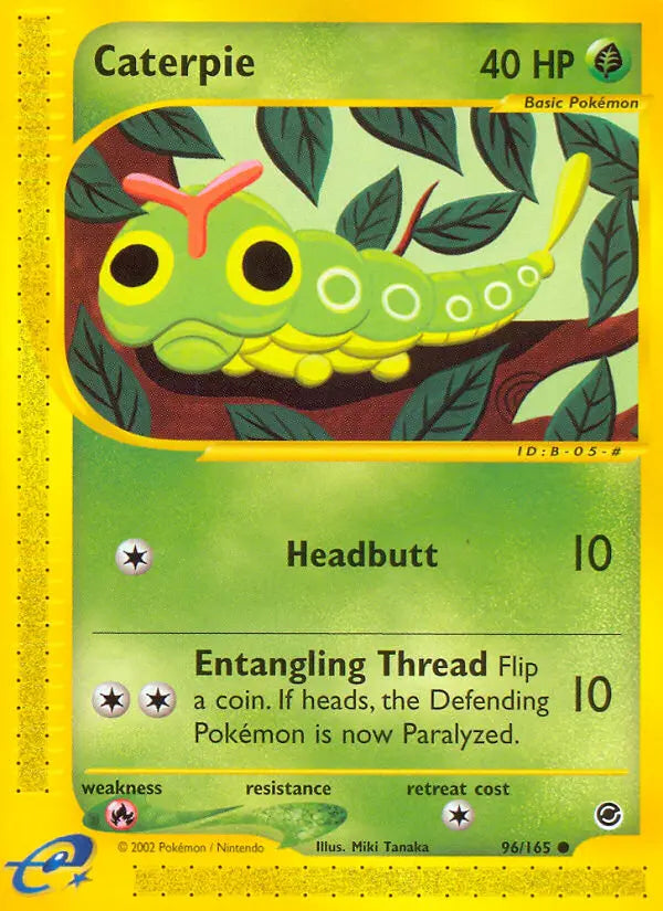 Caterpie 96 Expedition Base Set Pokesingles