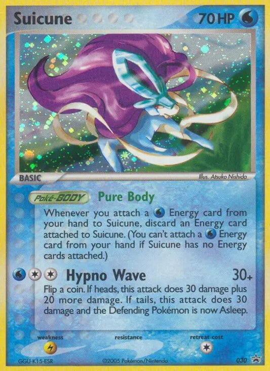 Suicune 30 Nintendo Black Star Promos Pokesingles