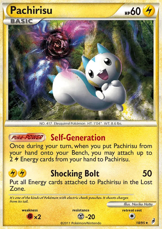 Pachirisu 18 Call of Legends Pokesingles