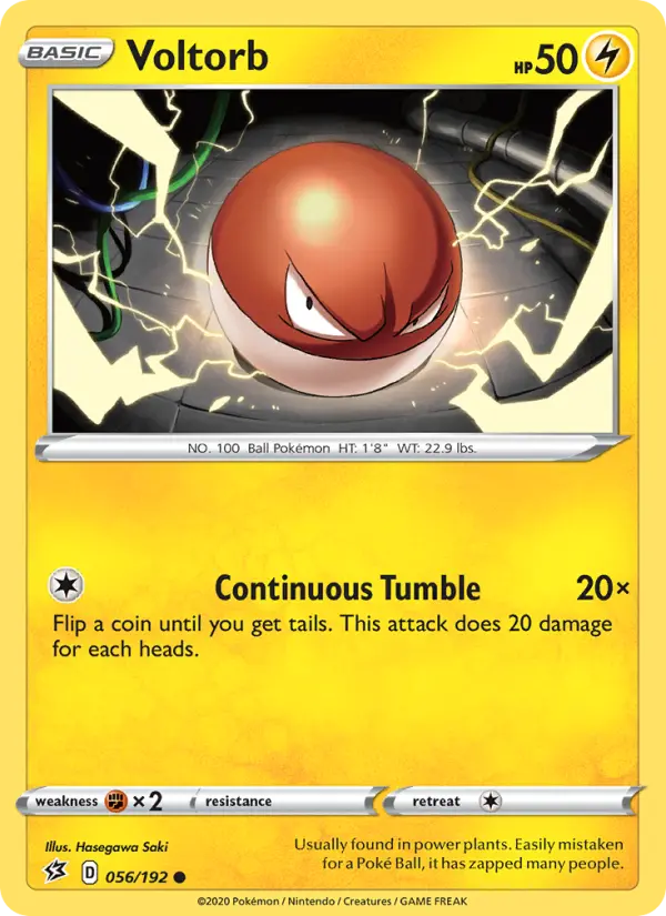 Voltorb 56 Rebel Clash Pokesingles
