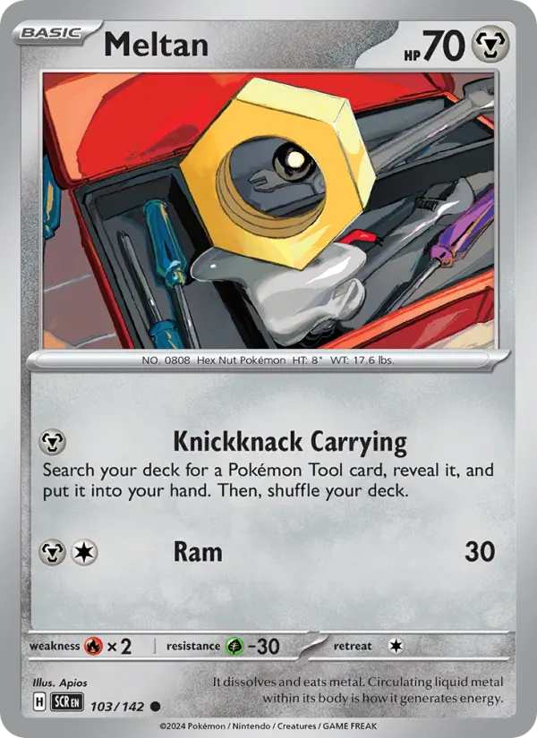 Meltan 103 Stellar Crown Pokesingles