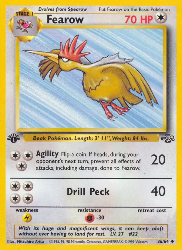 Fearow 36 Jungle Pokesingles