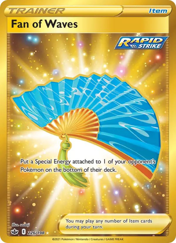 Fan of Waves 226 Chilling Reign Pokesingles