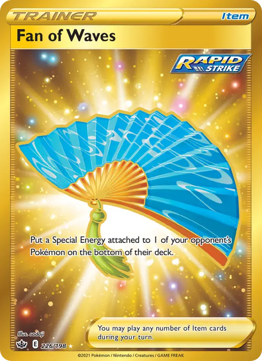 Fan of Waves 226 Chilling Reign Pokesingles