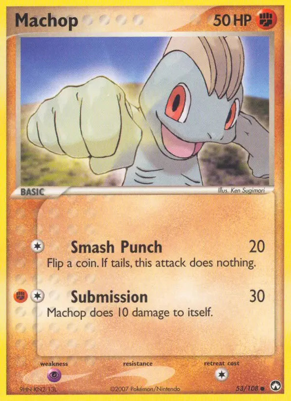 Machop 53 Power Keepers Pokesingles
