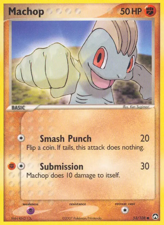 Machop 53 Power Keepers Pokesingles