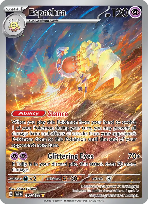 Espathra 197 Paradox Rift Pokesingles