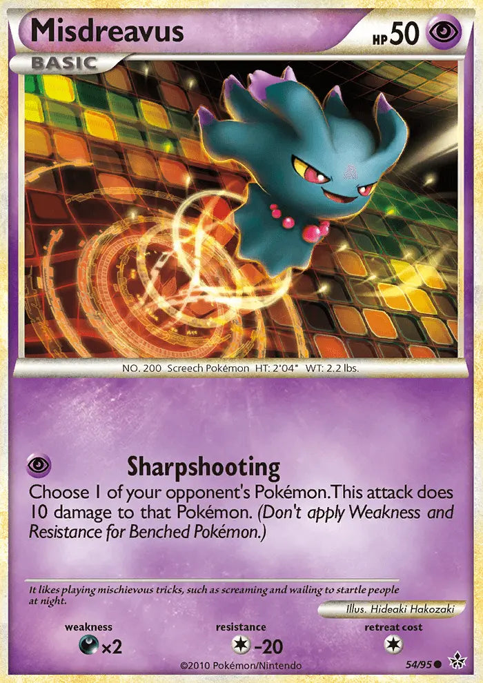 Misdreavus 54 Unleashed Pokesingles