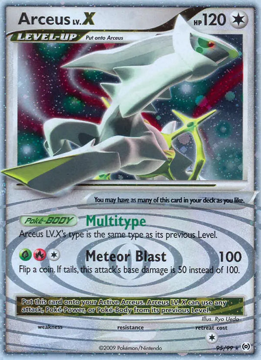 Arceus LV. X 95 Arceus Pokesingles