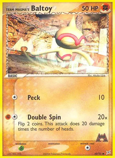Team Magma's Baltoy 60 Team Magma vs Team Aqua Pokesingles