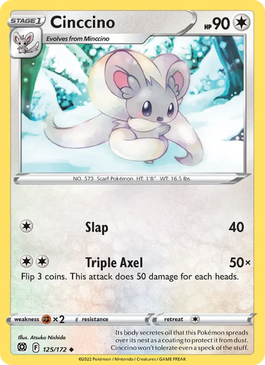 Cinccino 125 Brilliant Stars Pokesingles