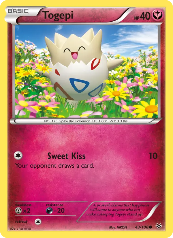 Togepi 43 Roaring Skies Pokesingles