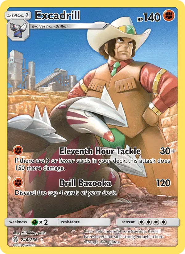 Excadrill 246 Cosmic Eclipse Pokesingles