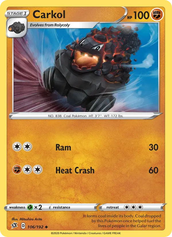 Carkol 106 Rebel Clash Pokesingles