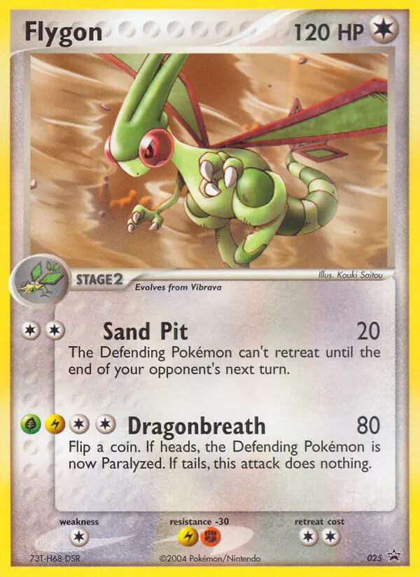Flygon 25 Nintendo Black Star Promos Pokesingles