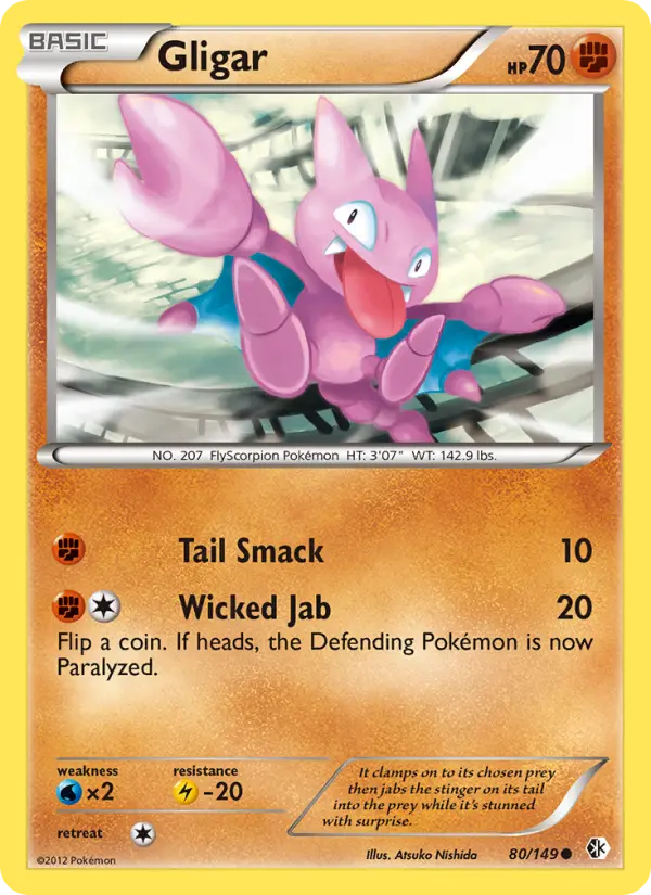 Gligar 80 Boundaries Crossed Pokesingles