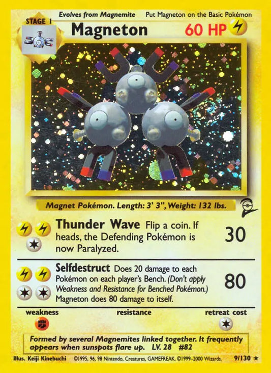 Magneton 9 Base Set 2 Pokesingles