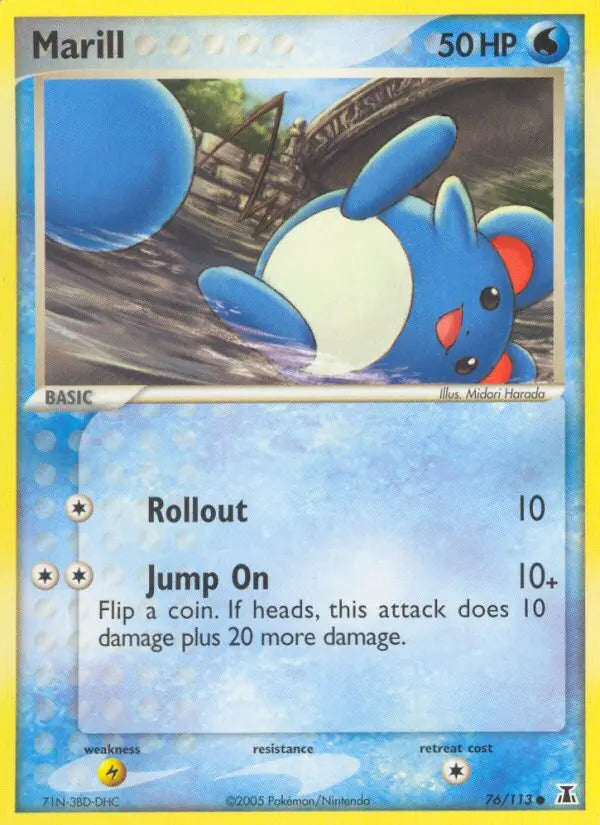 Marill 76 Delta Species Pokesingles