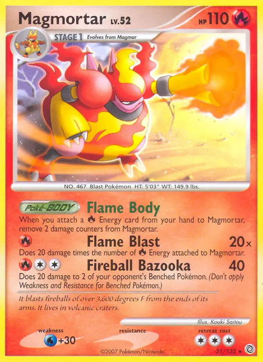 Magmortar 31 Secret Wonders Pokesingles