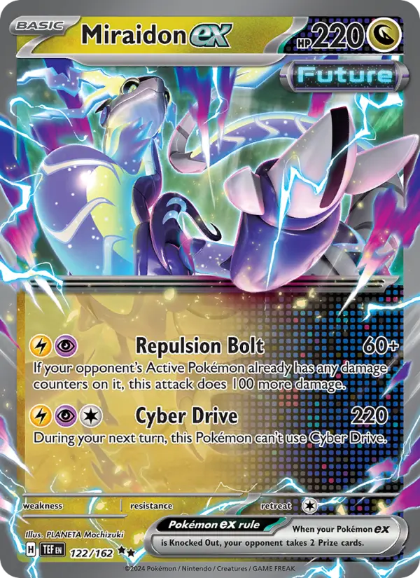 Miraidon ex 122 Temporal Forces Pokesingles