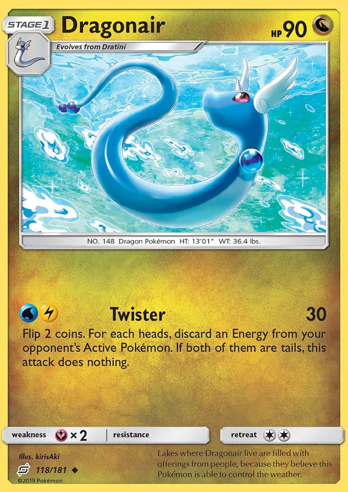 Dragonair 118 Team Up Pokesingles