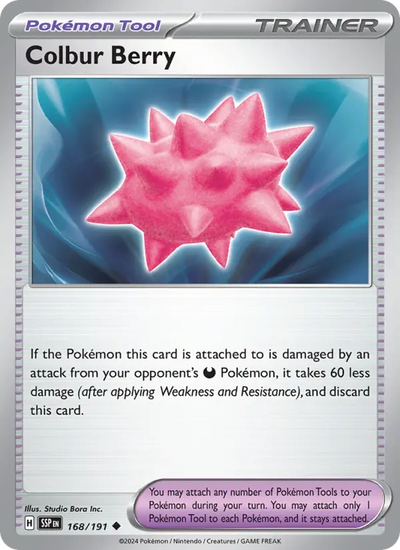 Colbur Berry 168 Surging Sparks Pokesingles