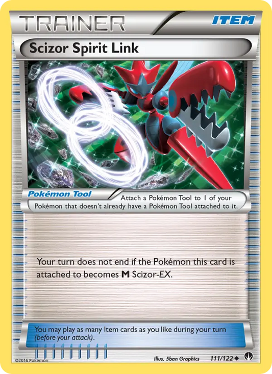 Scizor Spirit Link 111 BREAKpoint Pokesingles