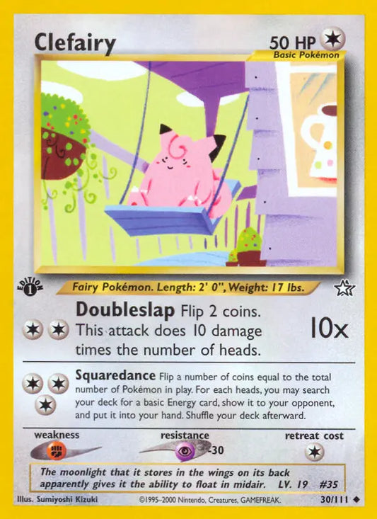 Clefairy 30 Neo Genesis Pokesingles