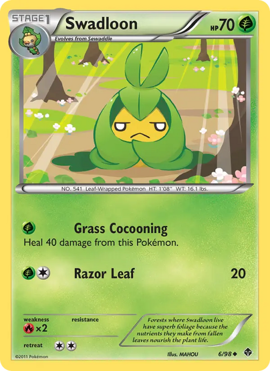 Swadloon 6 Emerging Powers Pokesingles