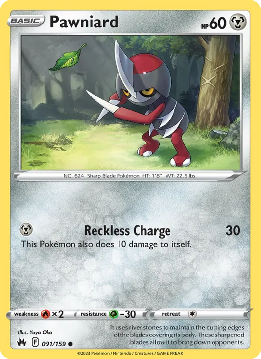 Pawniard 91 Crown Zenith Pokesingles