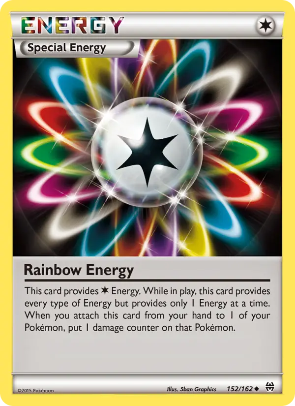 Rainbow Energy 152 BREAKthrough Pokesingles