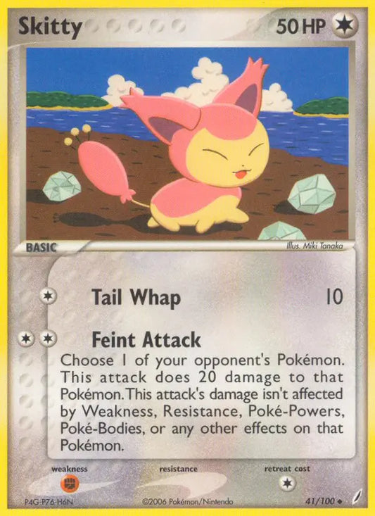 Skitty 41 Crystal Guardians Pokesingles
