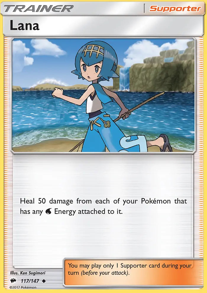 Lana 117 Burning Shadows Pokesingles