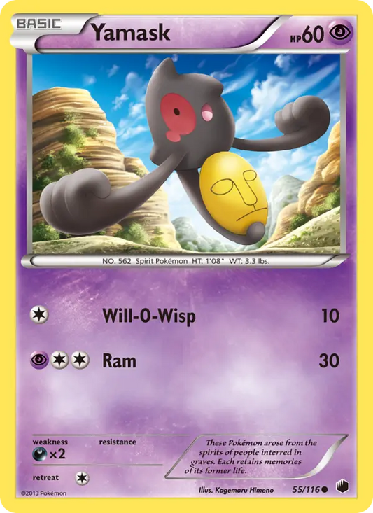 Yamask 55 Plasma Freeze Pokesingles