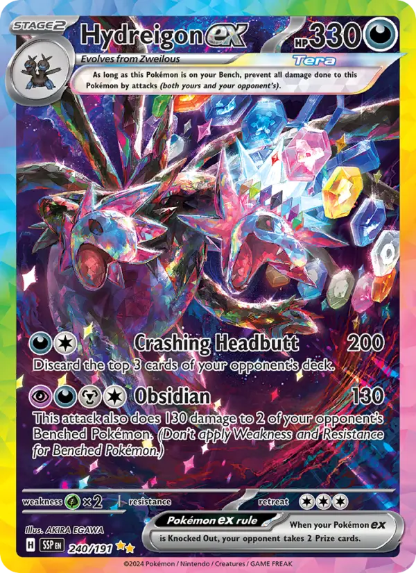 Hydreigon ex 240 Surging Sparks Pokesingles