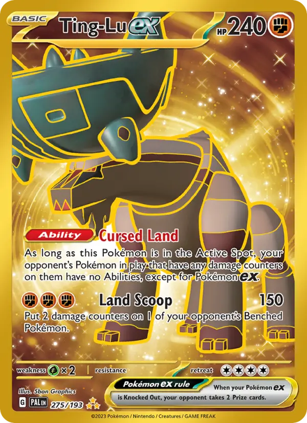 Ting-Lu ex 275 Paldea Evolved Pokesingles